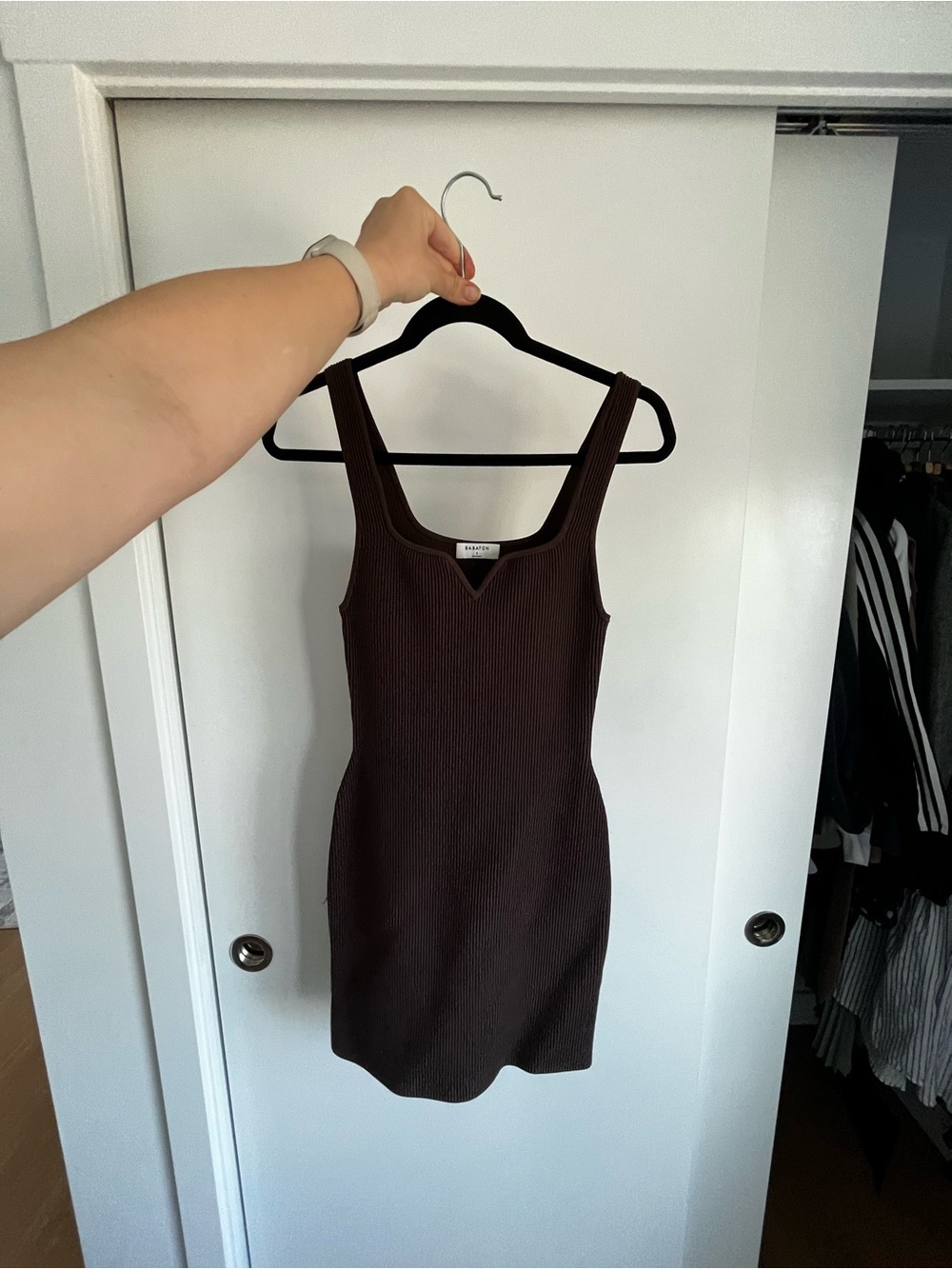 Babaton Contour Ribbed Mini Dress - Picture 2 of 3